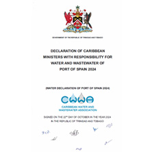 Water Declaration of Port of Spain 2024