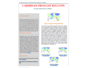 Caribbean Drought Bulletin November 2025 (CDPMN)