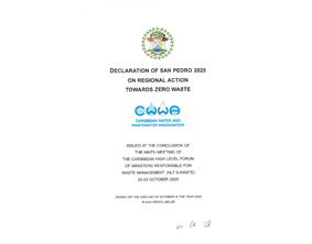 Declaration of San Pedro 2025 on Regional Action Towards Zero Waste