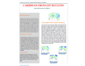 Caribbean Drought Bulletin March